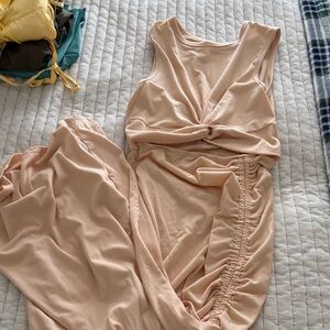 SHEIN Blush Pink Maxi Dress